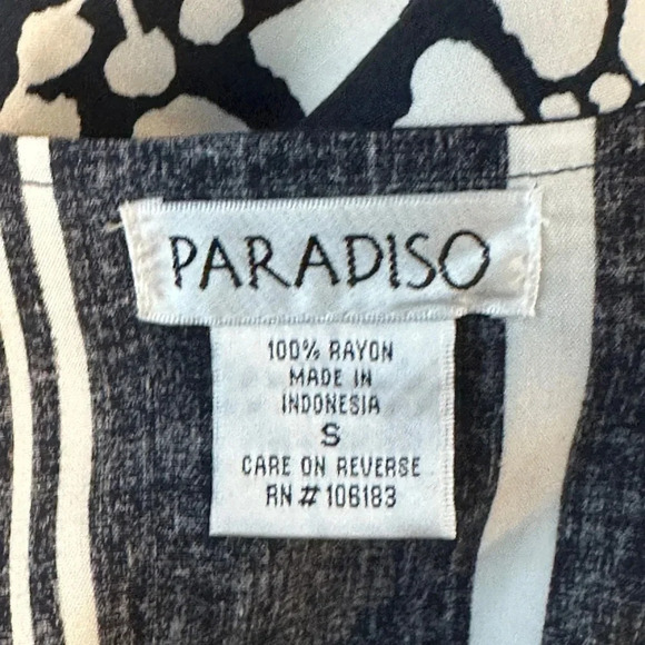 Vintage 90’s Paradiso Long Tank Dress Side Slits Peek A Boo Lining
Size Small - Picture 4 of 7